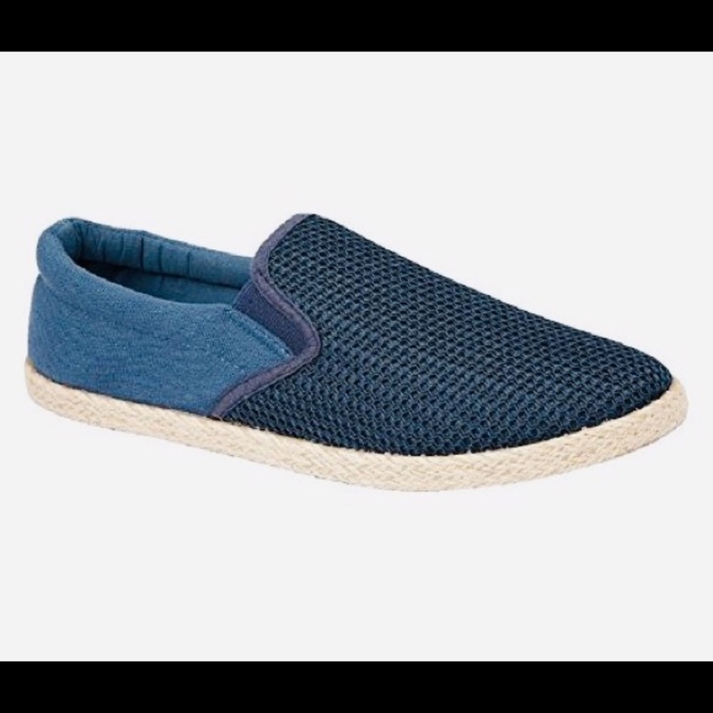 Boohoo Man Blue Espadrilles Mens 11